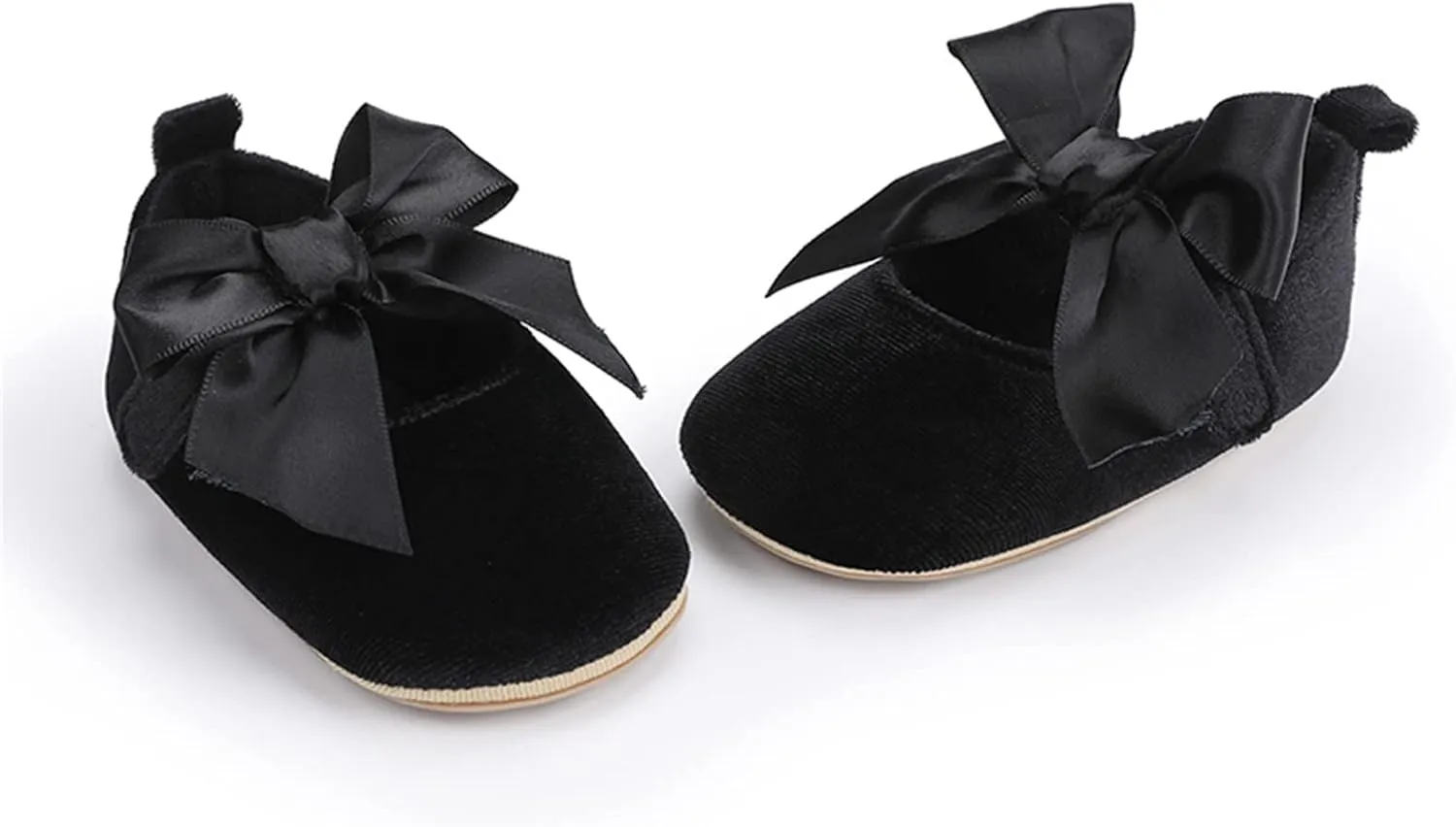 Toddler Kids Infant Girls Soild Bowknot Princress Shoes Soft Sole The Floor Barefoot Non Slip 5 Toddler Boy Shoe
