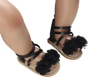 Toddler Kids Infant Girls Soild Colour Princress Shoes Sandals Soft Sole The Floor Barefoot Non Slip 5 Month Old Shoes