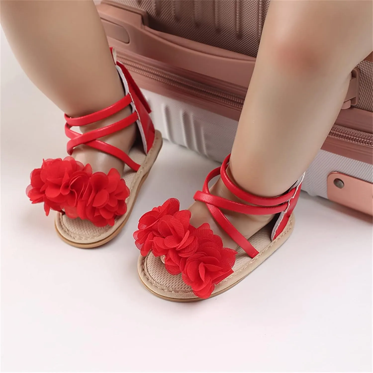 Toddler Kids Infant Girls Soild Colour Princress Shoes Sandals Soft Sole The Floor Size 5 Toddler Girl Sandals