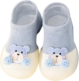 Toddler Kids Infant Newborn Baby Boys Girls Shoes Cute Cartoon Soft Soles First Walkers Christmas Dress Toddler Girl