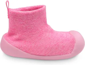 Travel Bug The Denver Baby Slipper Sock Walking Shoes with Rubber Soles