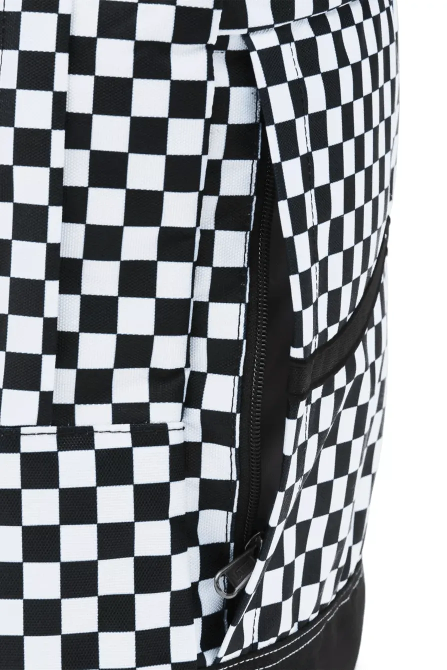 VANS CONSTRUCT SKOOL BACKPACK - BLACK/CHECKER