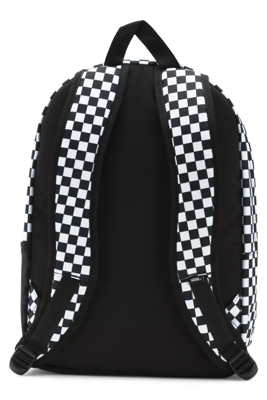 VANS CONSTRUCT SKOOL BACKPACK - BLACK/CHECKER