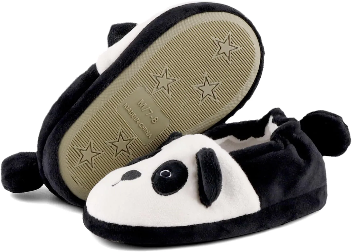 Winter Slippers For Girls Cartoon Animal Slippers Toddler Warm Plush House Shoes Little Kids Home Slippers